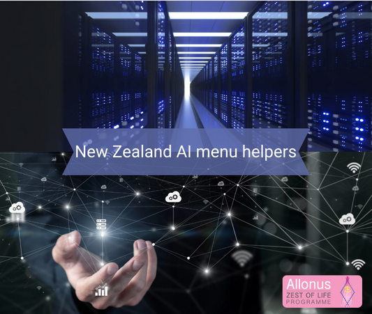 New Zealand AI menu helpers