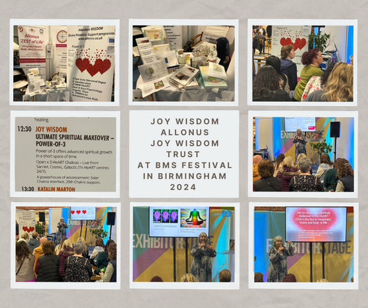 Body Mind Spirit festival in Birmingham NEC 2024 by Joy Wisdom