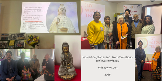 Wolverhampton event - Transformational Wellness workshop by Joy Wisdom