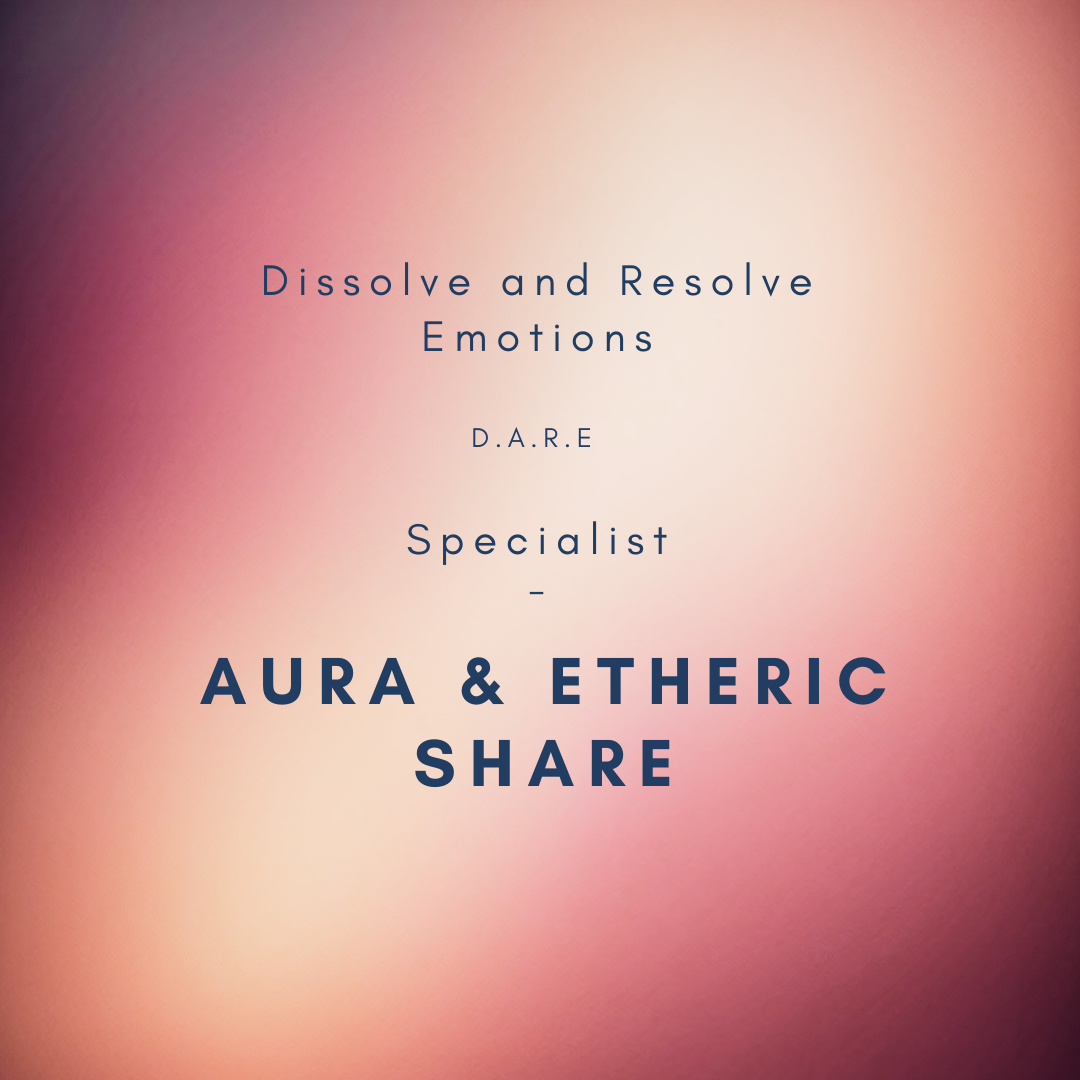 D.A.R.E - A&E Share, Past life - Aura and A&E methods share/review (IV applications), 2024 Dates TBC, Online classes - Zoom